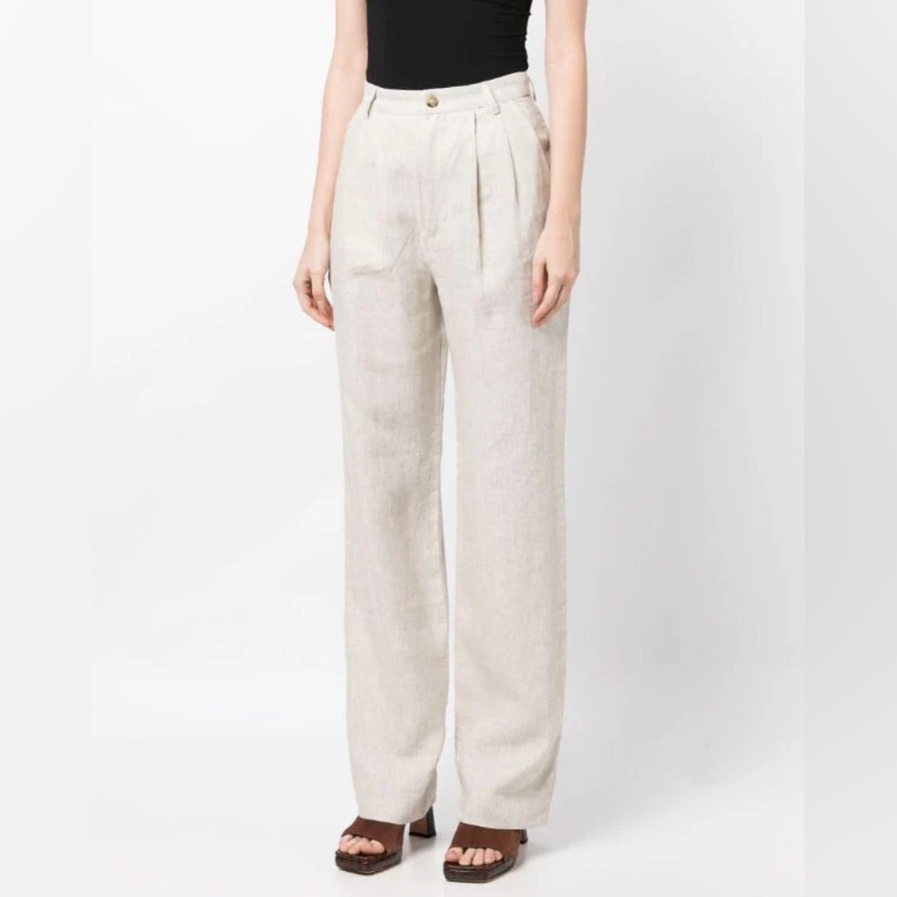 Reformation linen pants